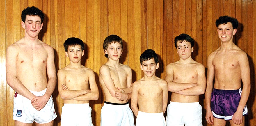 Gymnastics Team, c1989
