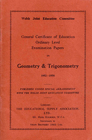 ESA Past Paper Booklet front
