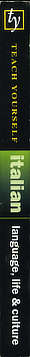 The cover of the book Italian Language, Life, Culture