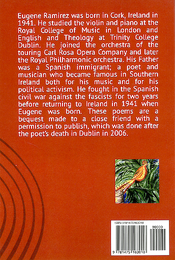 Poetry Booklet:rear cover