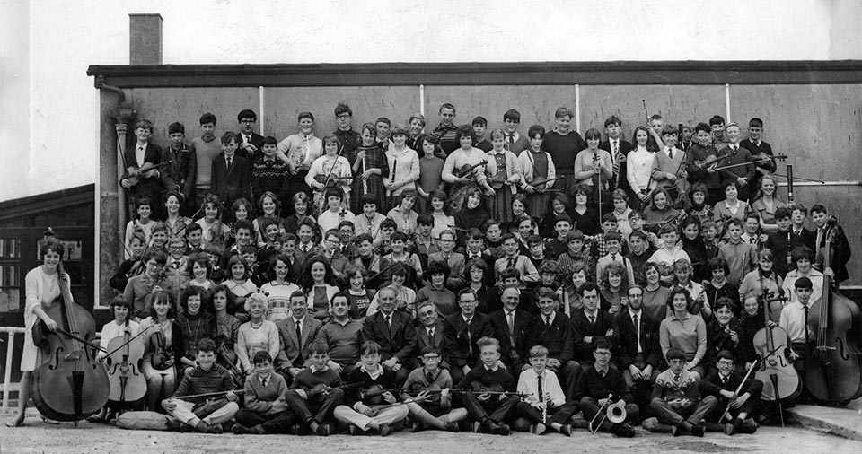 Junior Orchestra Ogmore May 1964