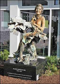 Elaine Morgan Statue
