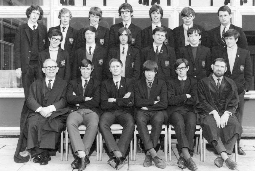 Sixth Form Group in 1970