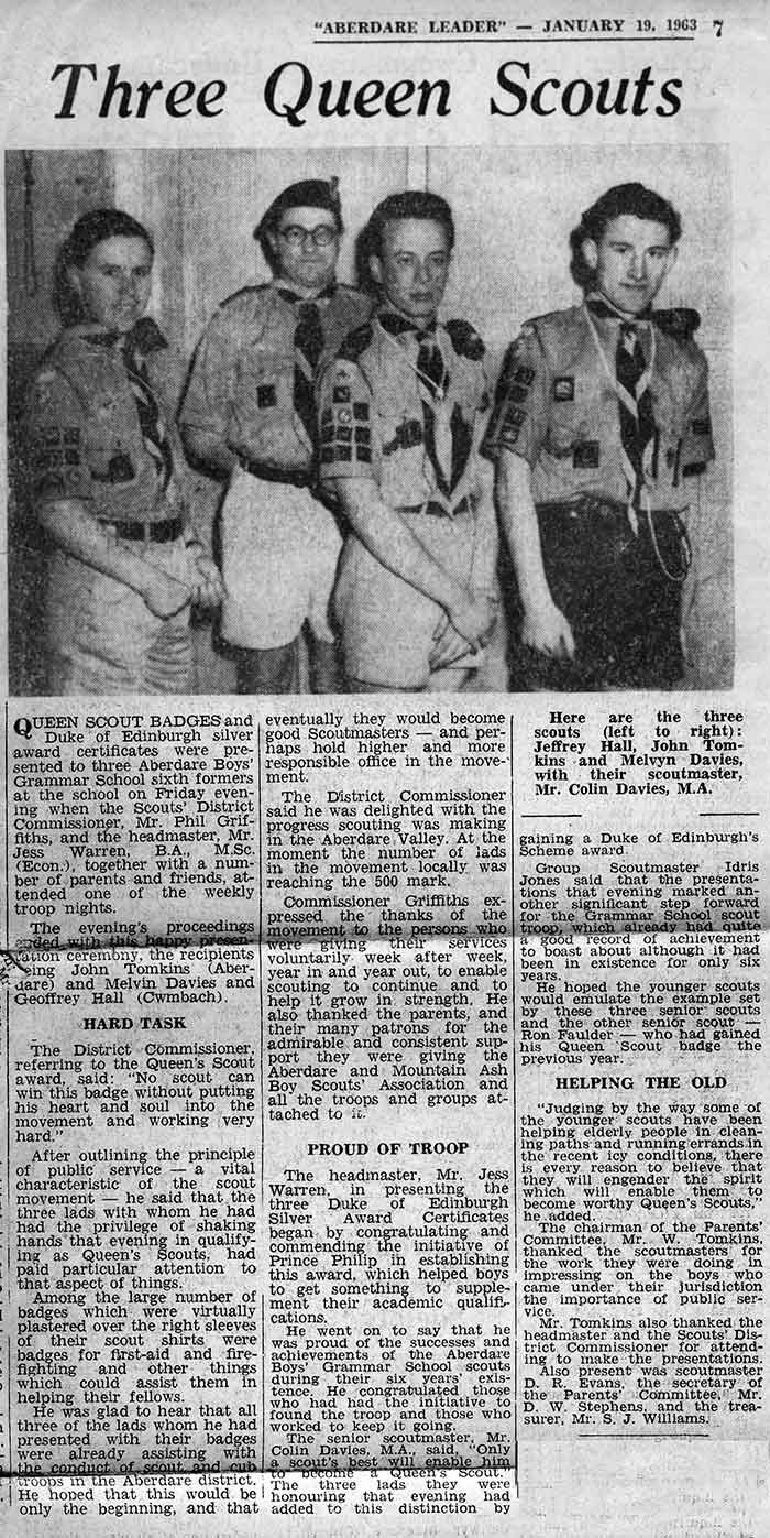 Press Article 1963